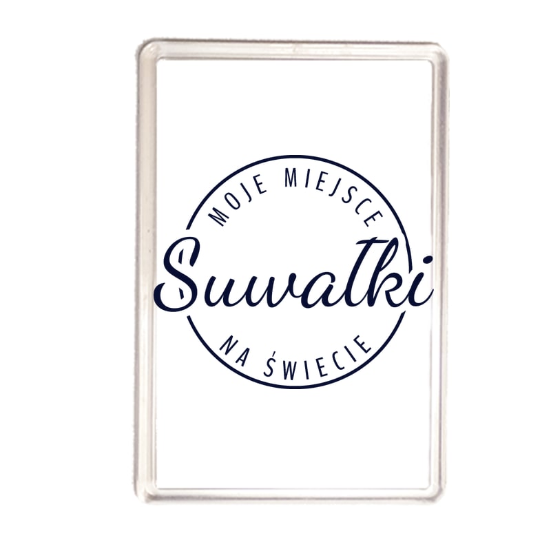 Magnes Moje miejsce na świecie Suwałki