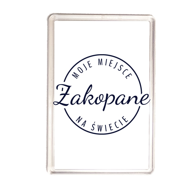 Magnes Moje miejsce na świecie Zakopane