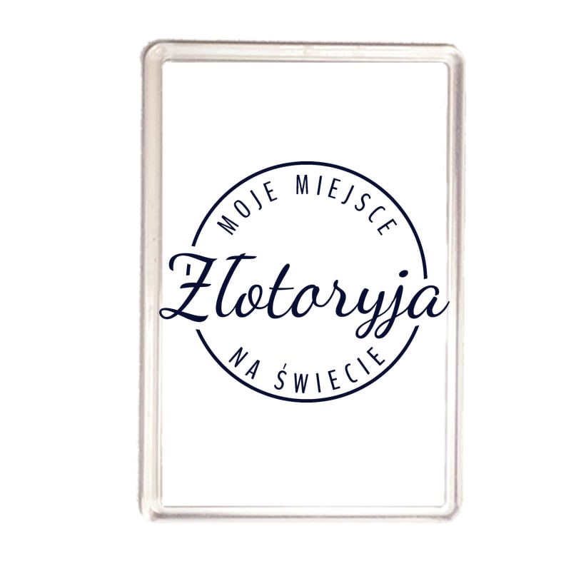 Magnes Moje miejsce na świecie Złotoryja