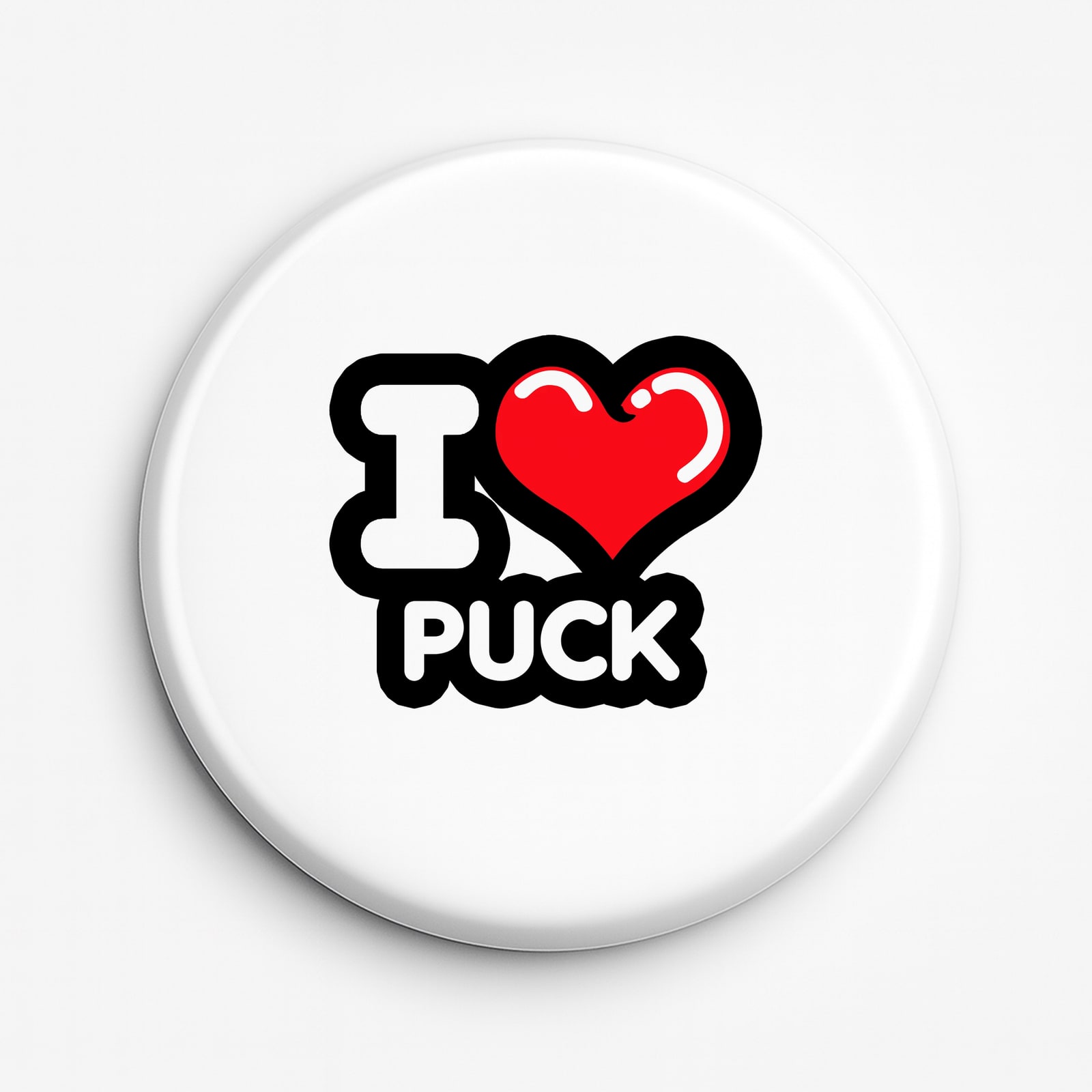 Przypinka Kocham To Miasto Puck