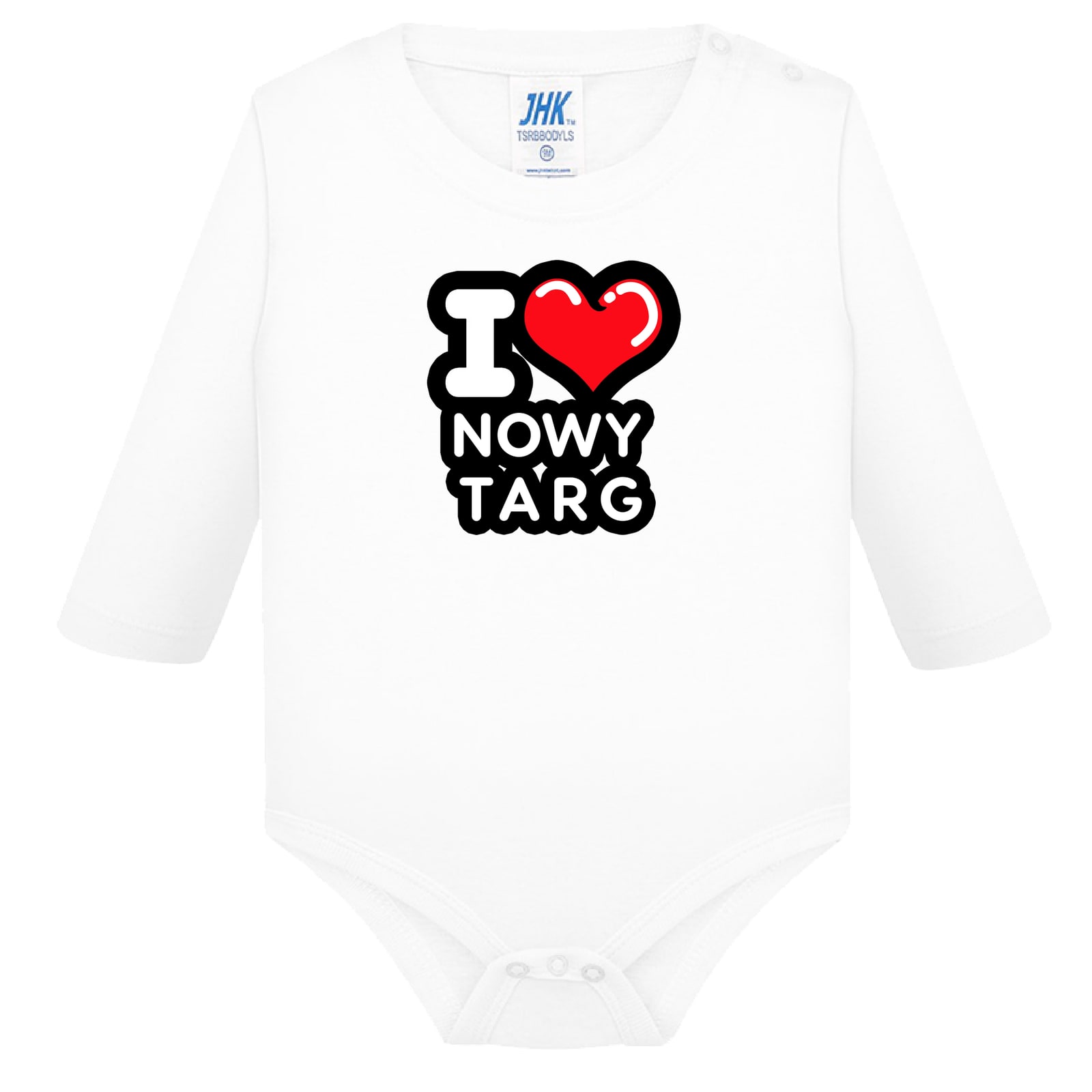 Śpioszki dziecięce Kocham To Miasto Nowy Targ