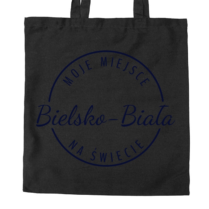 Torba bawełniana Moje miejsce na świecie Bielsko-Biała - obrazek 2