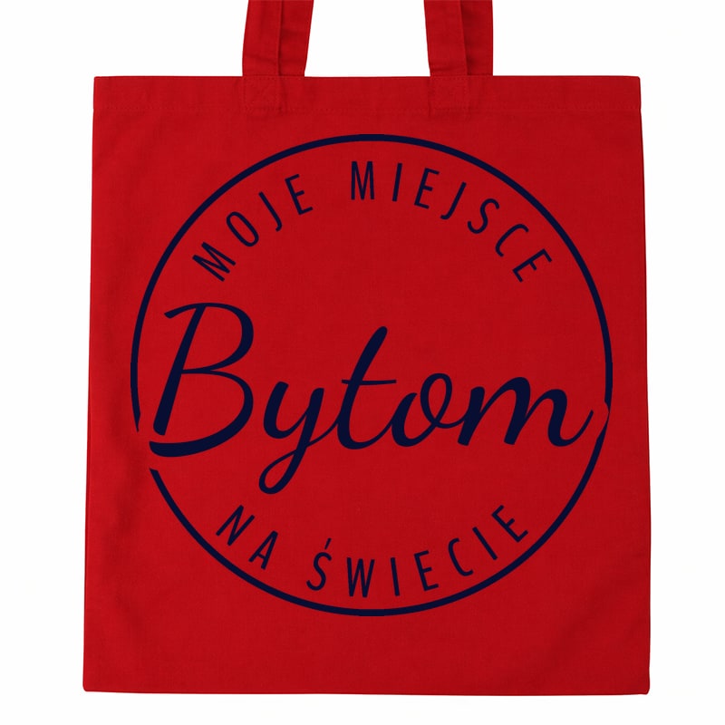 Torba bawełniana Moje miejsce na świecie Bytom - obrazek 3
