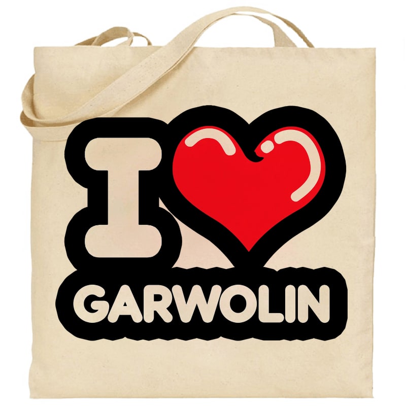 Torba bawełniana Kocham To Miasto Garwolin