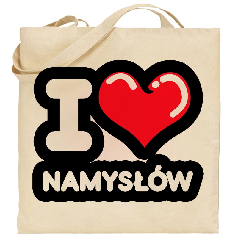 Torba bawełniana Kocham To Miasto Namysłów