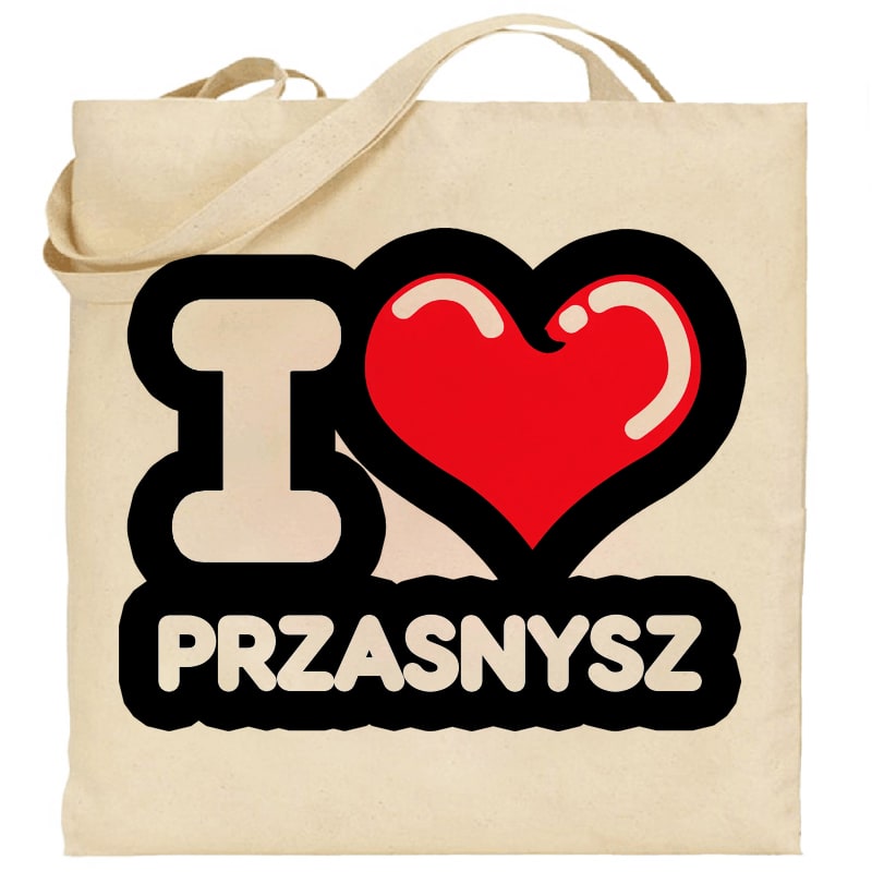 Torba bawełniana Kocham To Miasto Przasnysz