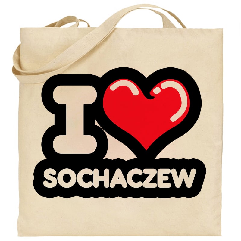 Torba bawełniana Kocham To Miasto Sochaczew