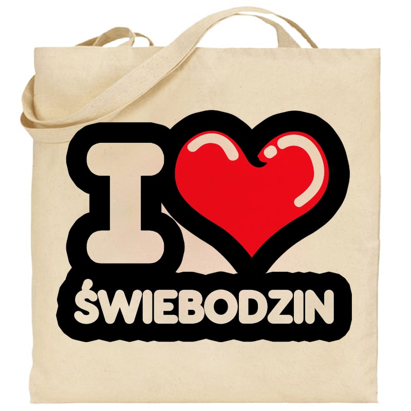 Torba bawełniana Kocham To Miasto Świebodzin