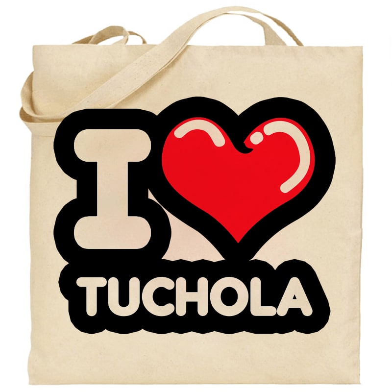 Torba bawełniana Kocham To Miasto Tuchola