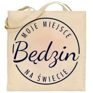 Torba bawełniana Moje miejsce na świecie Będzin