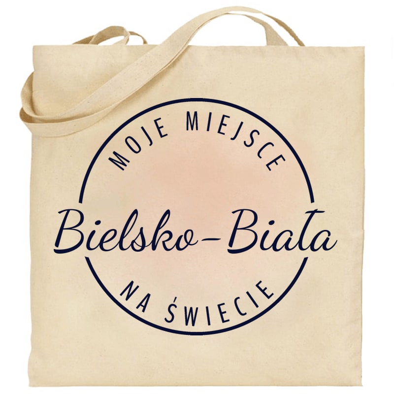 Torba bawełniana Moje miejsce na świecie Bielsko-Biała