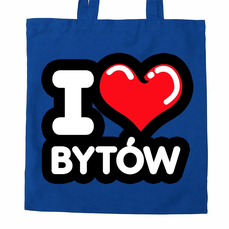 Torba bawełniana Kocham To Miasto Bytów