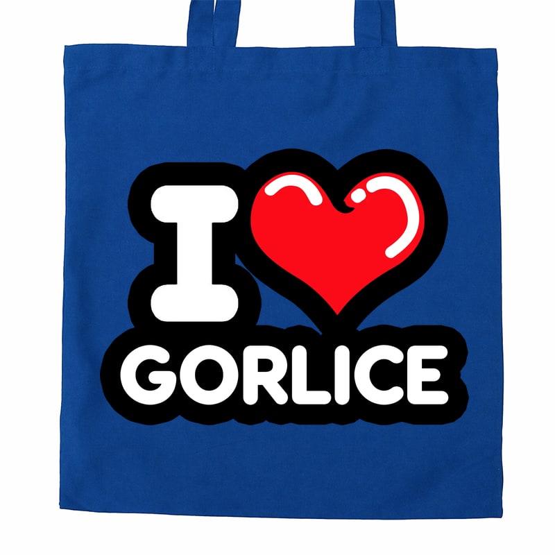 Torba bawełniana Kocham To Miasto Gorlice