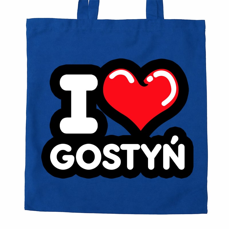 Torba bawełniana Kocham To Miasto Gostyń