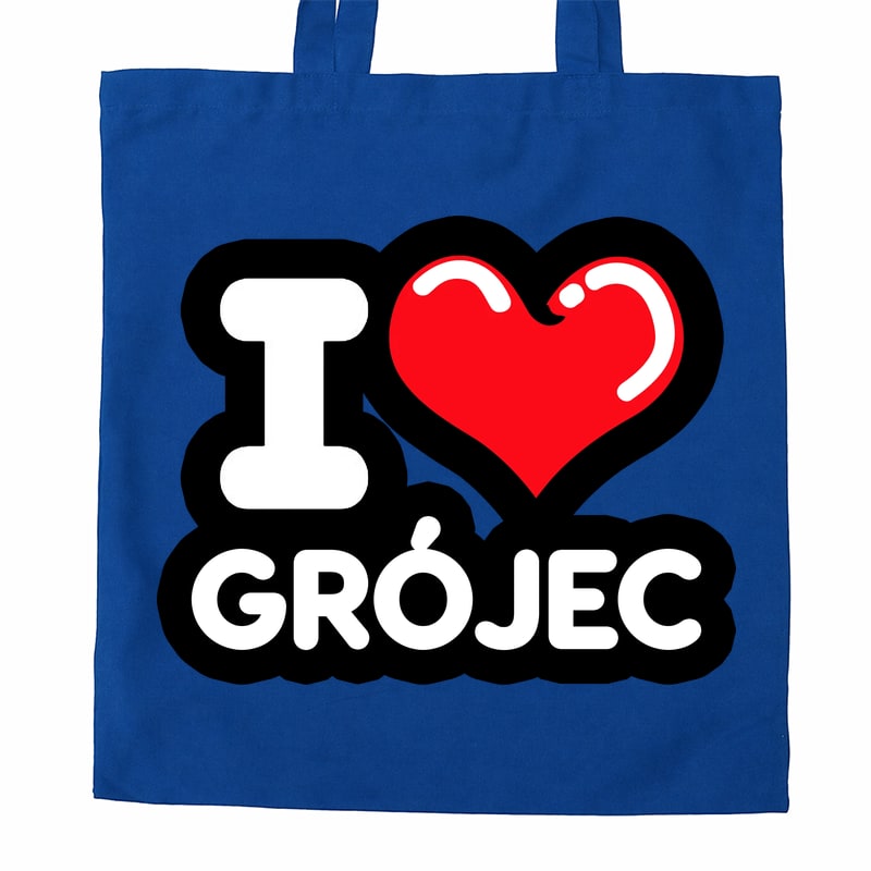 Torba bawełniana Kocham To Miasto Grójec