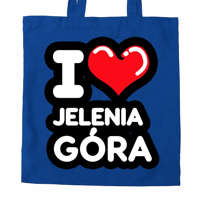 Torba bawełniana Kocham To Miasto Jelenia Góra