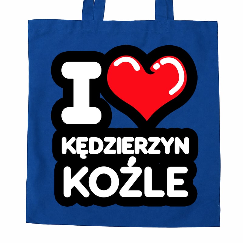Torba bawełniana Kocham To Miasto Kędzierzyn-Koźle