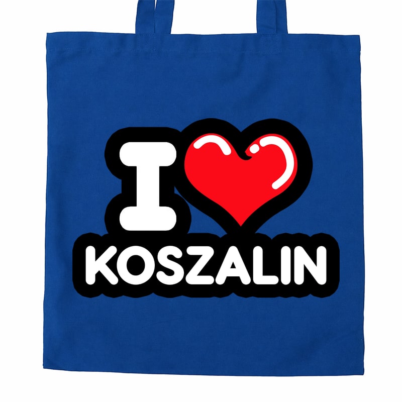 Torba bawełniana Kocham To Miasto Koszalin