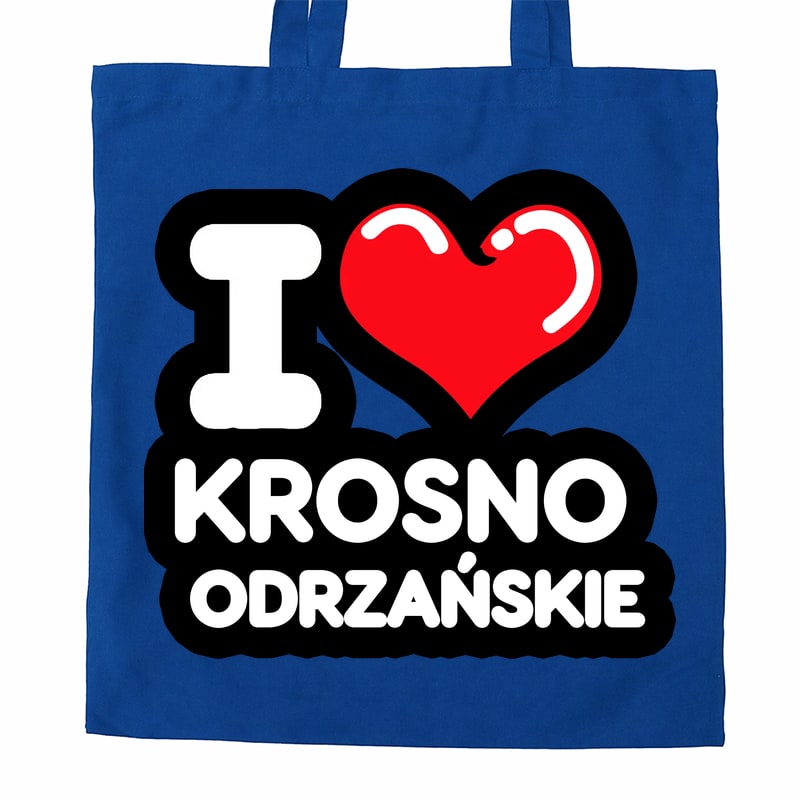Torba bawełniana Kocham To Miasto Krosno Odrzańskie