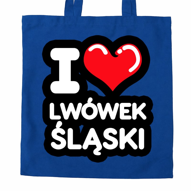 Torba bawełniana Kocham To Miasto Lwówek Śląski
