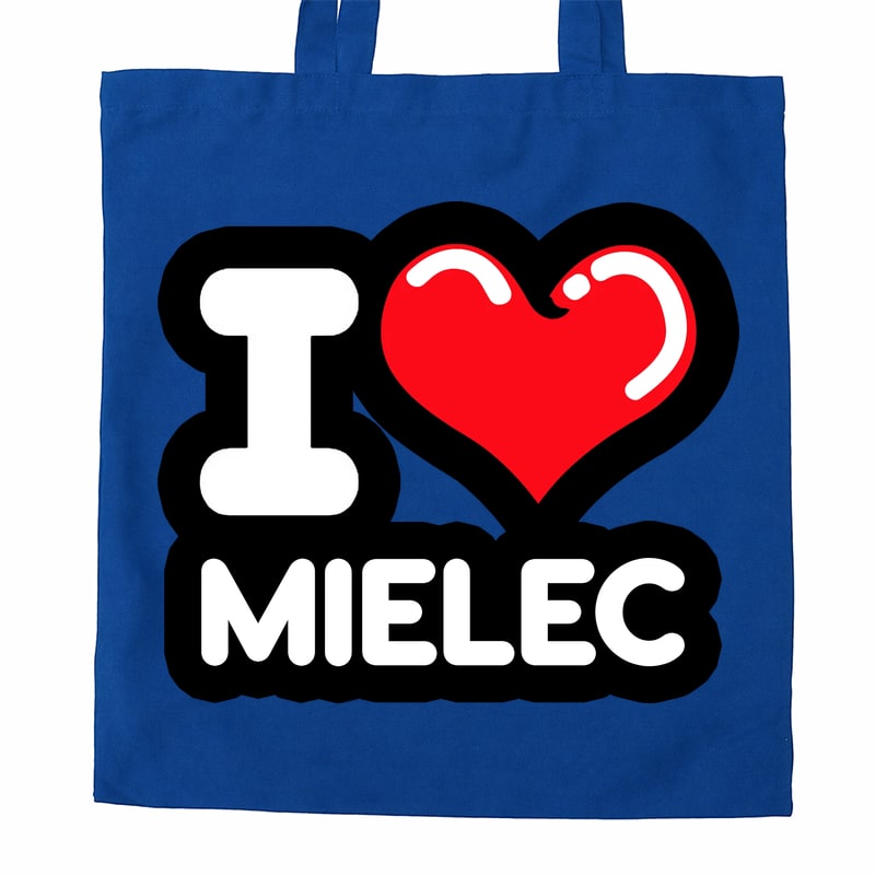 Torba bawełniana Kocham To Miasto Mielec