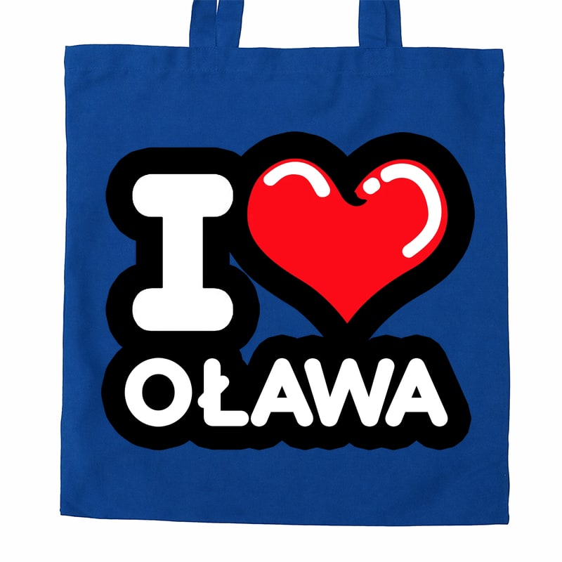 Torba bawełniana Kocham To Miasto Oława