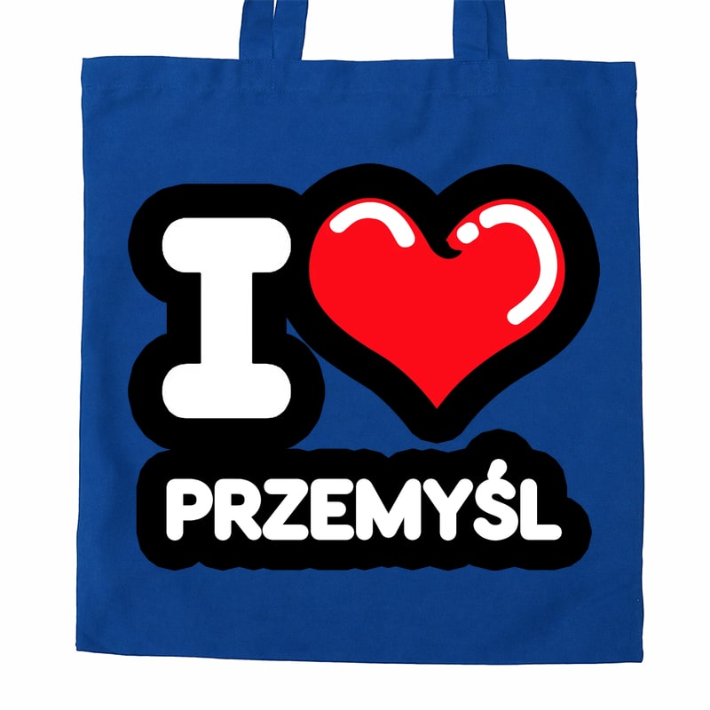 Torba bawełniana Kocham To Miasto Przemyśl - obrazek 3