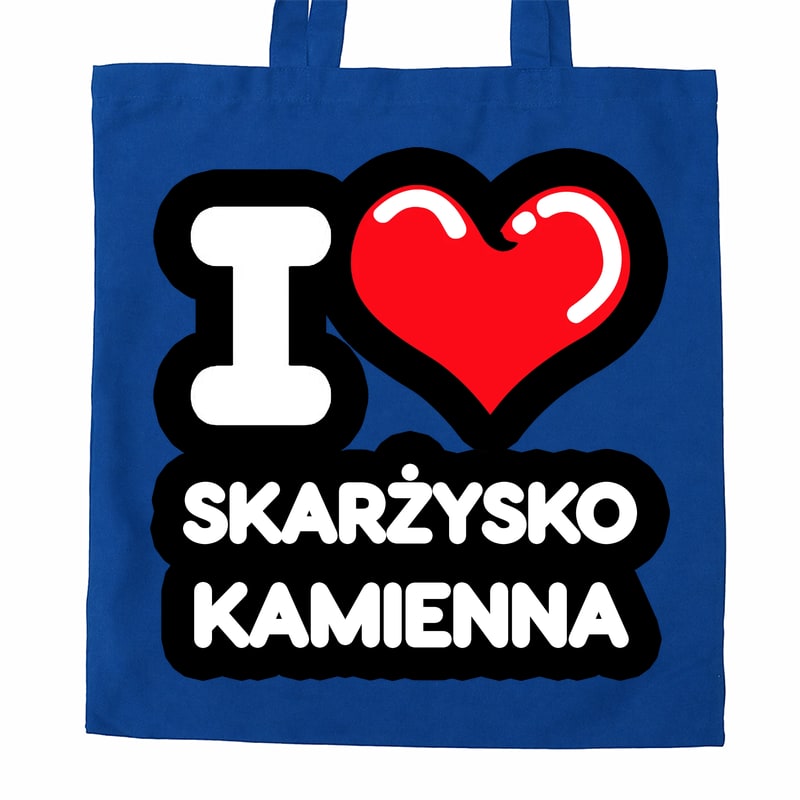 Torba bawełniana Kocham To Miasto Skarżysko-Kamienna