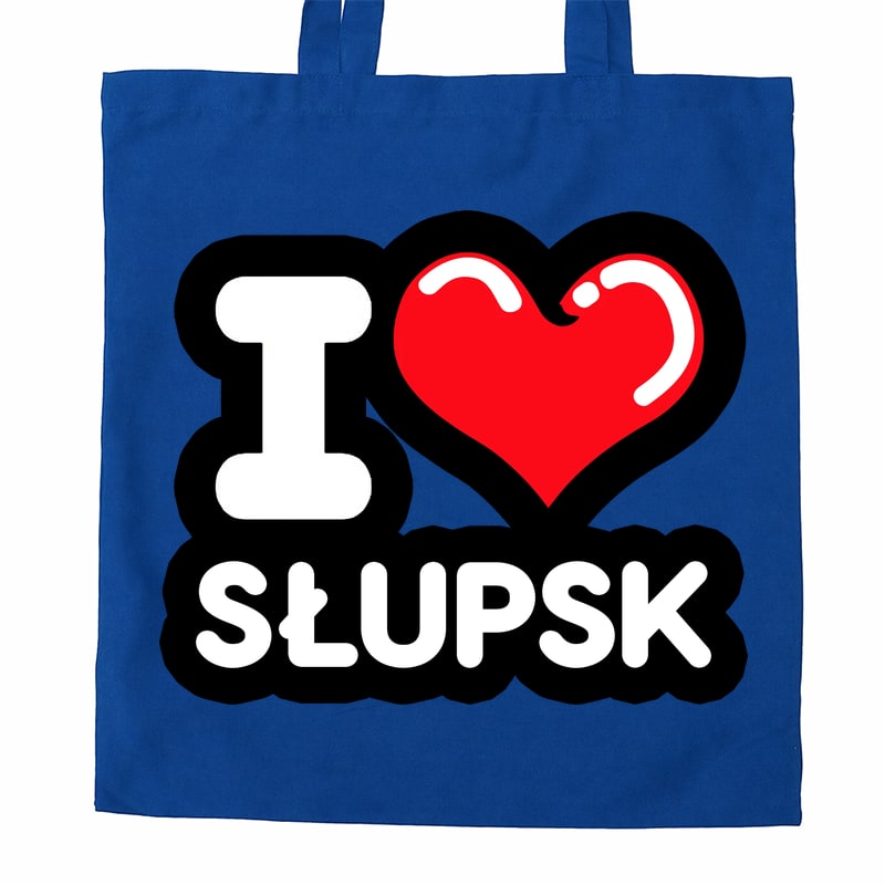 Torba bawełniana Kocham To Miasto Słupsk