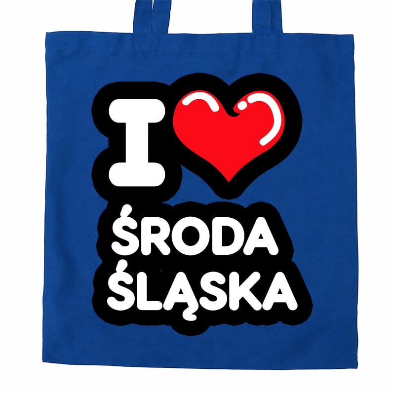 Torba bawełniana Kocham To Miasto Środa Śląska