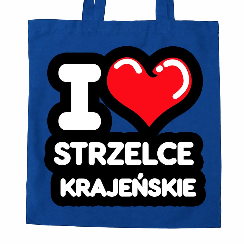 Torba bawełniana Kocham To Miasto Strzelce Krajeńskie