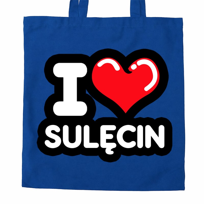 Torba bawełniana Kocham To Miasto Sulęcin