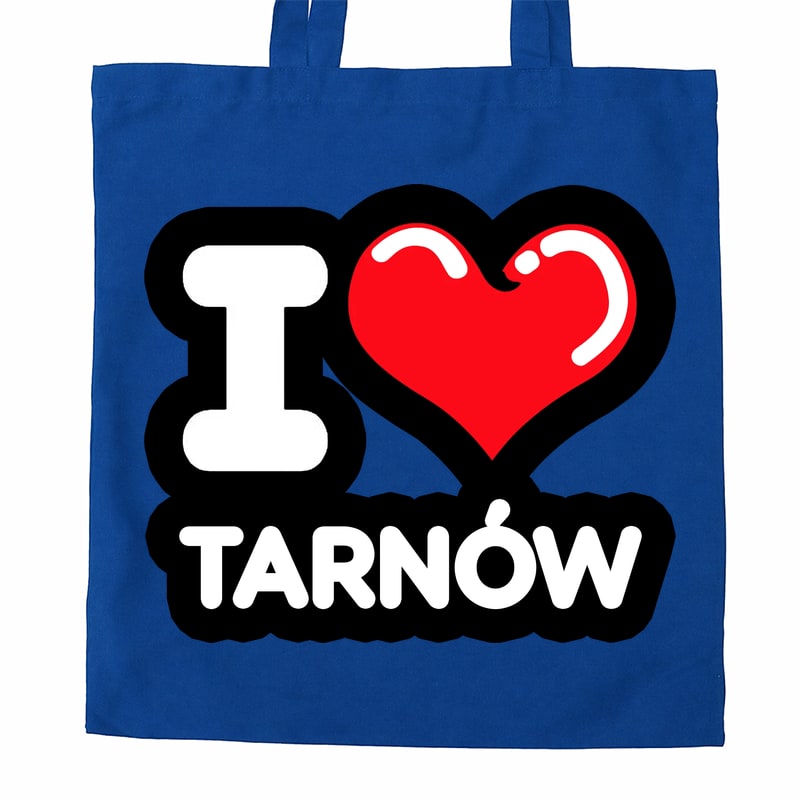 Torba bawełniana Kocham To Miasto Tarnów - obrazek 3