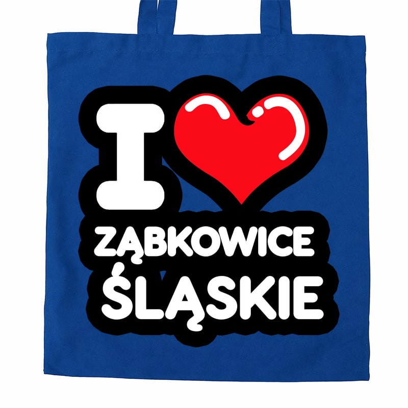 Torba bawełniana Kocham To Miasto Ząbkowice Śląskie