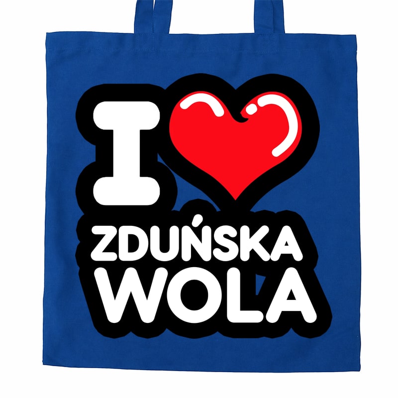 Torba bawełniana Kocham To Miasto Zduńska Wola