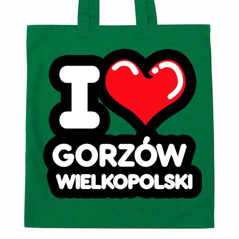 Torba bawełniana Kocham To Miasto Gorzów Wielkopolski - obrazek 3