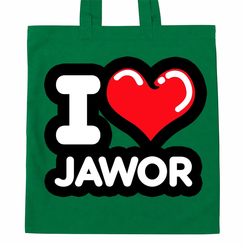 Torba bawełniana Kocham To Miasto Jawor - obrazek 3