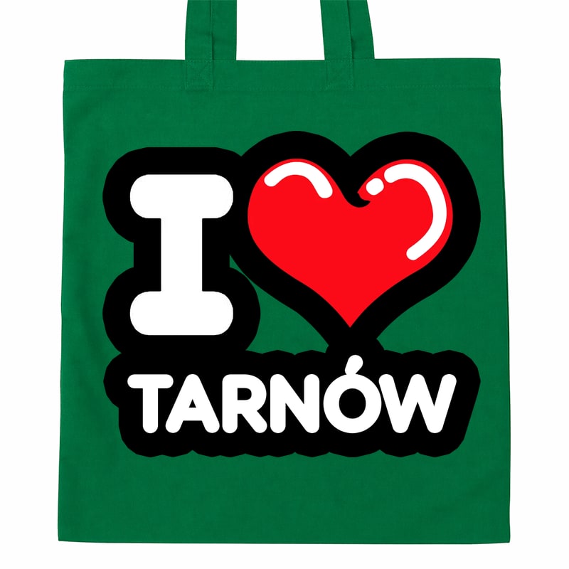 Torba bawełniana Kocham To Miasto Tarnów - obrazek 4