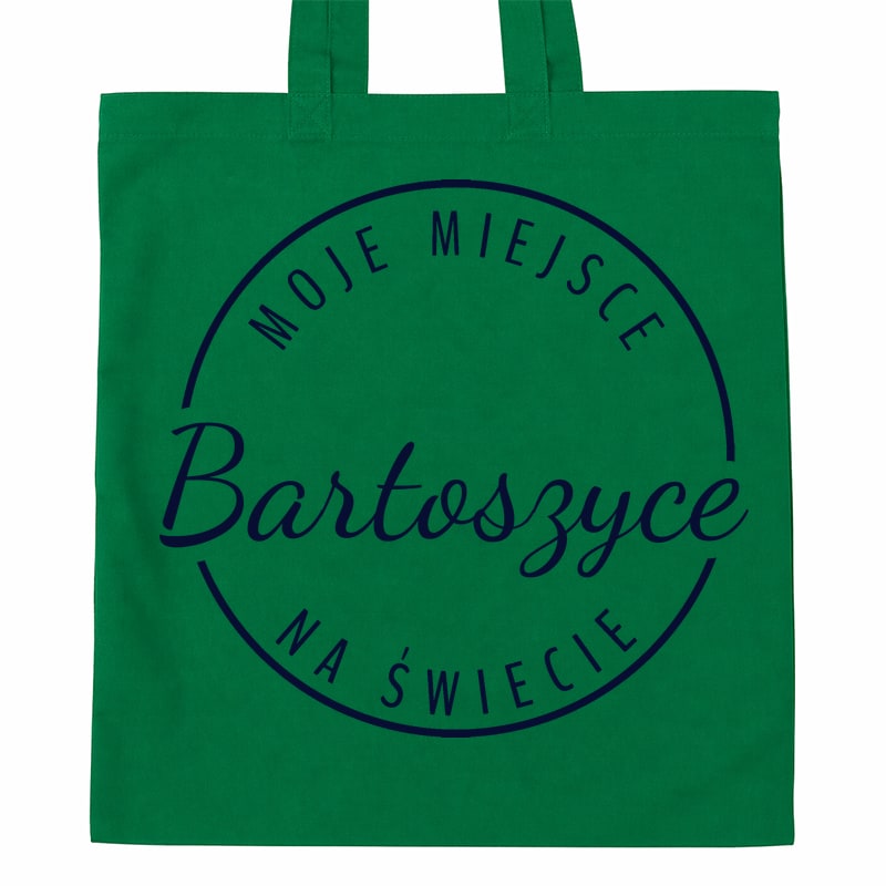 Torba bawełniana Moje miejsce na świecie Bartoszyce - obrazek 5