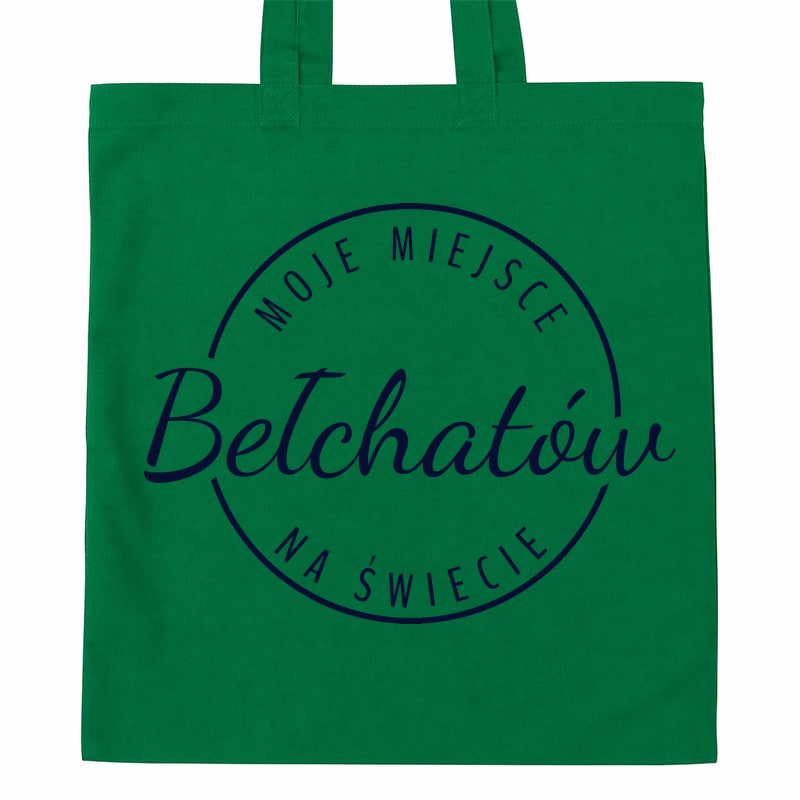 Torba bawełniana Moje miejsce na świecie Bełchatów - obrazek 5