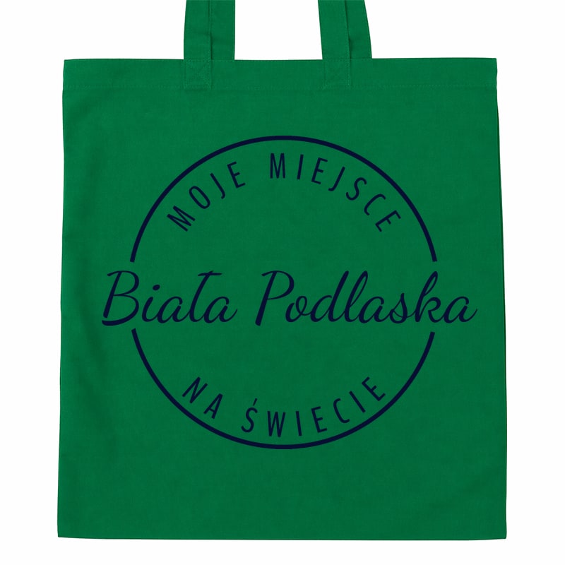 Torba bawełniana Moje miejsce na świecie Biała Podlaska - obrazek 5