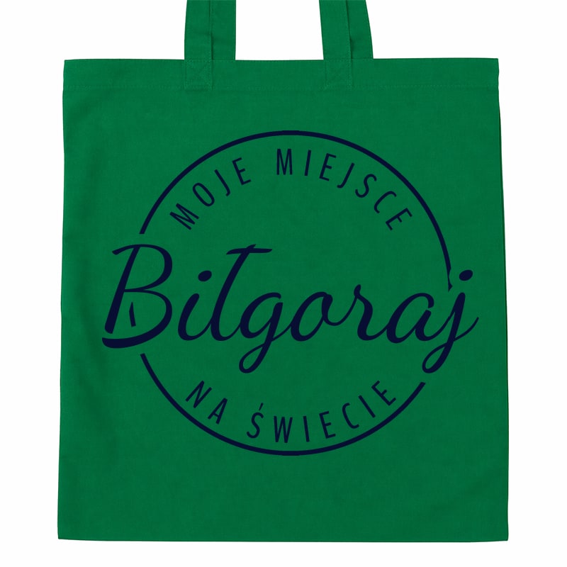 Torba bawełniana Moje miejsce na świecie Biłgoraj - obrazek 5